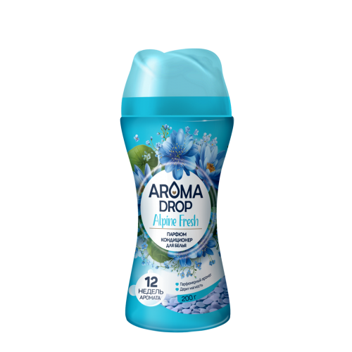 AROMA DROP кондиционер для белья в гранулах парфюмированный Альпийская свежесть 200г AROMA DROP кондиционер для белья в гранулах парфюмированный Альпийская свежесть 200г
